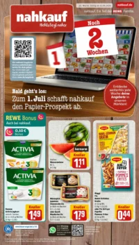 nahkauf Prospekt Cover